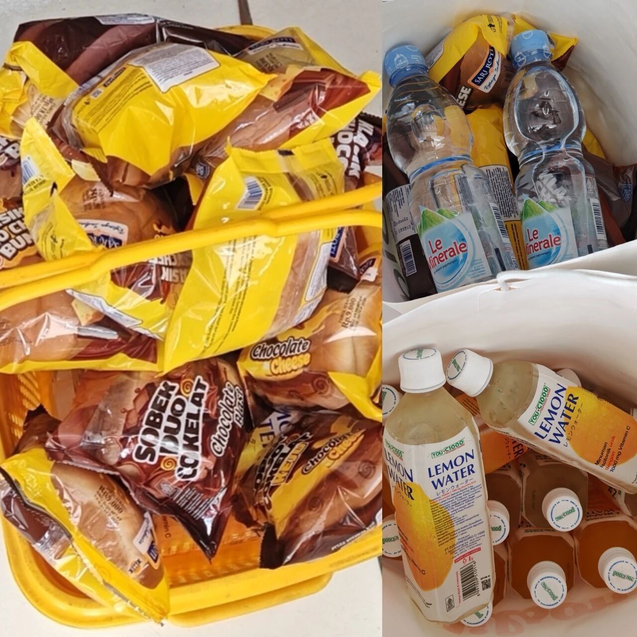 提供餐食和水